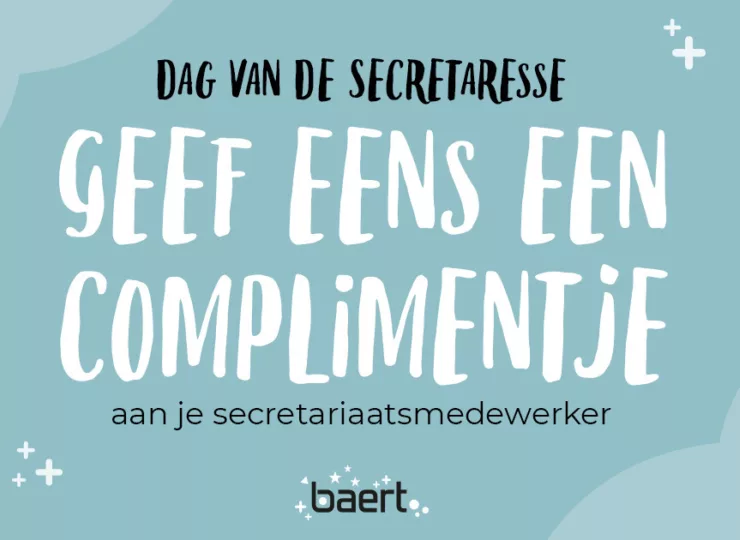 Dag van de secretaresse: geef eens een complimentje en win een waardebon van €200